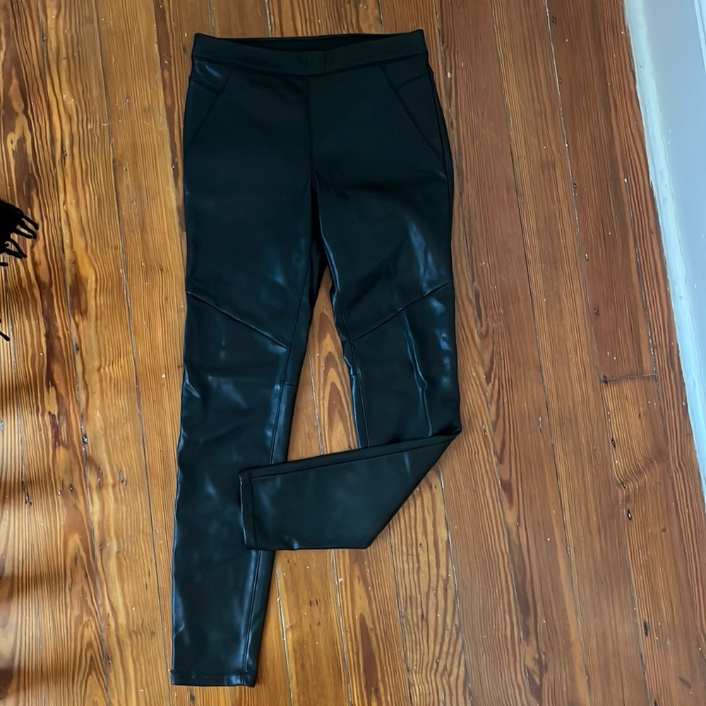 Free People faux leather leggings
